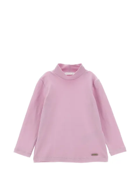 Monnalisa playera manga larga con cuello de tortuga