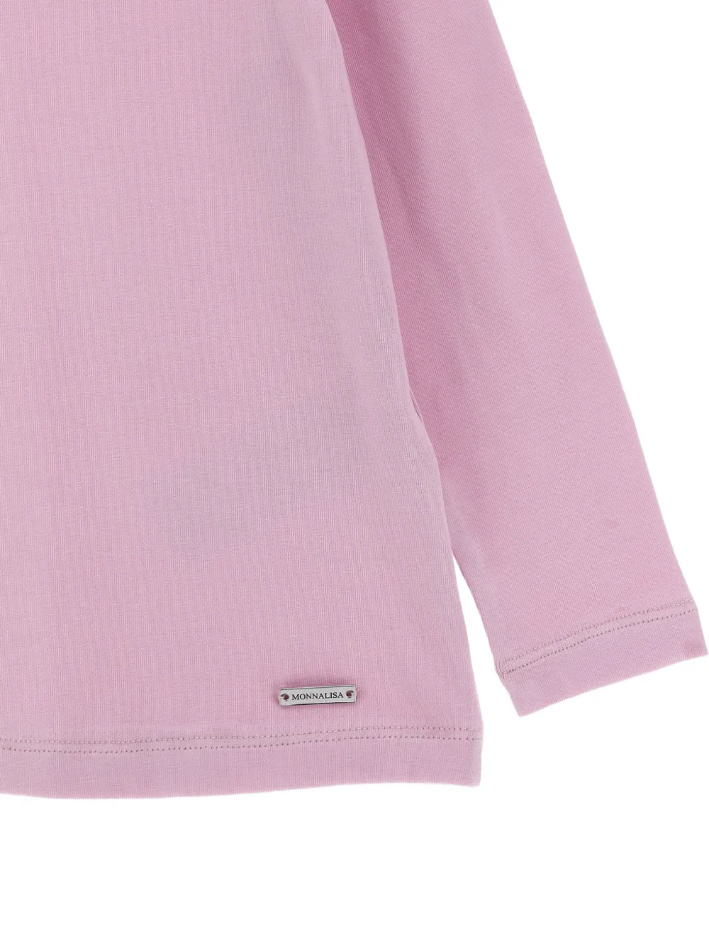 Monnalisa T-shirt met hoge hals Roze