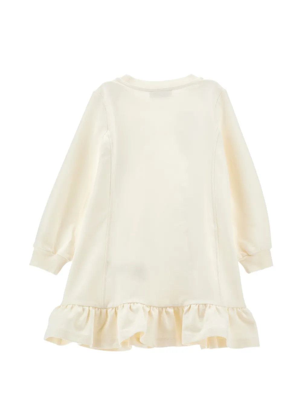 Monnalisa Jurk met ruches Beige