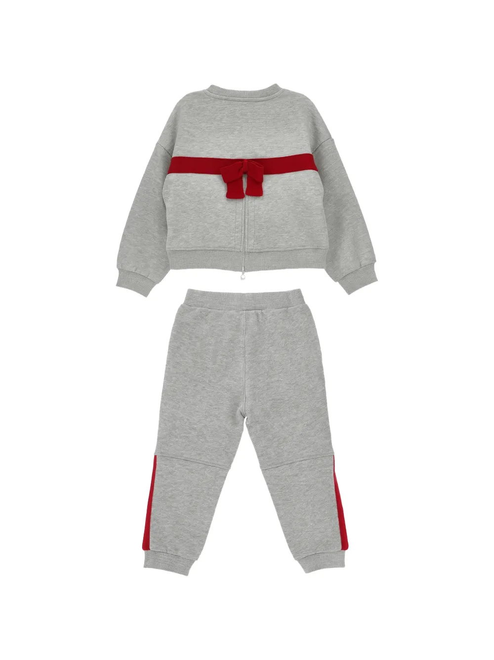 Monnalisa Trainingspak met teddybeer-print Grijs