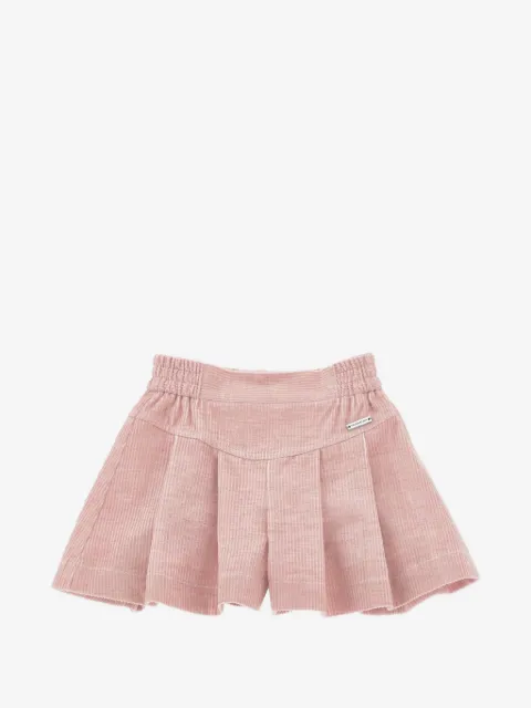 Monnalisa shorts de pana con pinzas