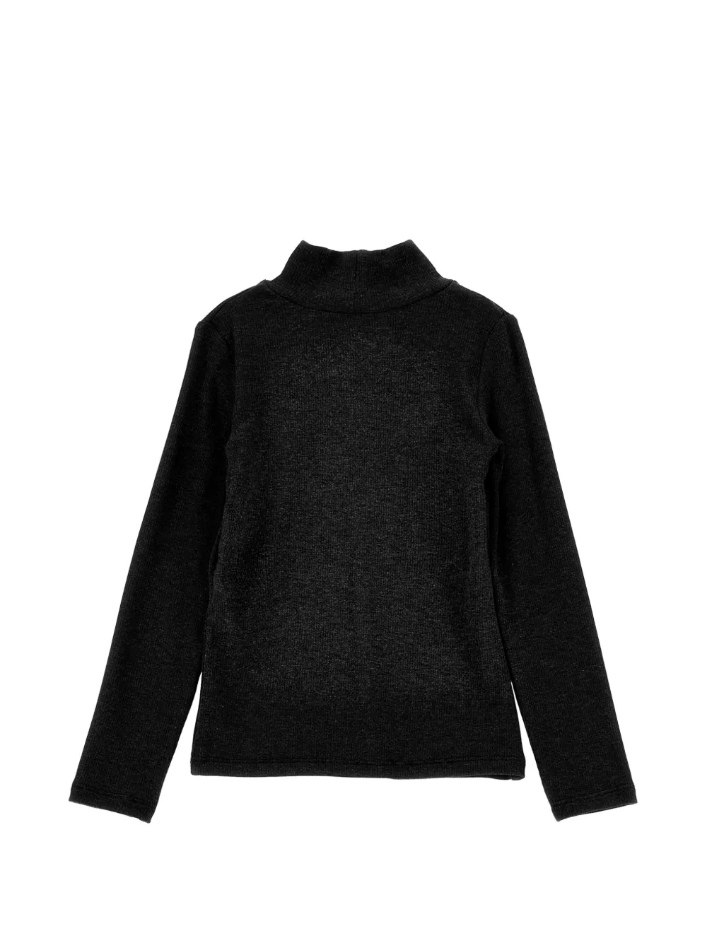 Monnalisa Sweater met logoplakkaat Zwart
