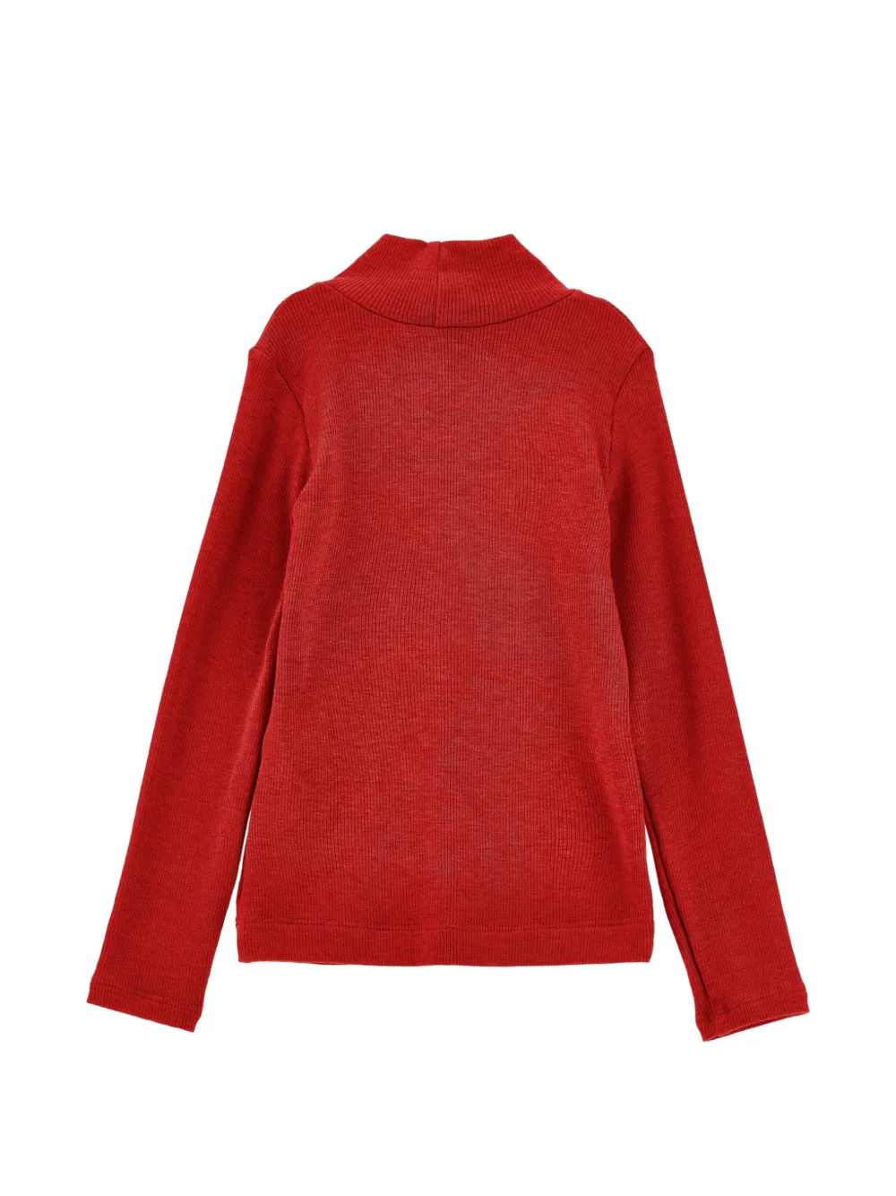 Monnalisa Geribbelde trui met lange mouwen Rood