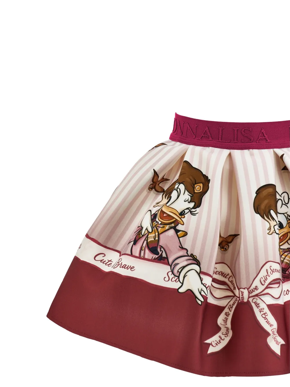 Monnalisa Rok met print Rood