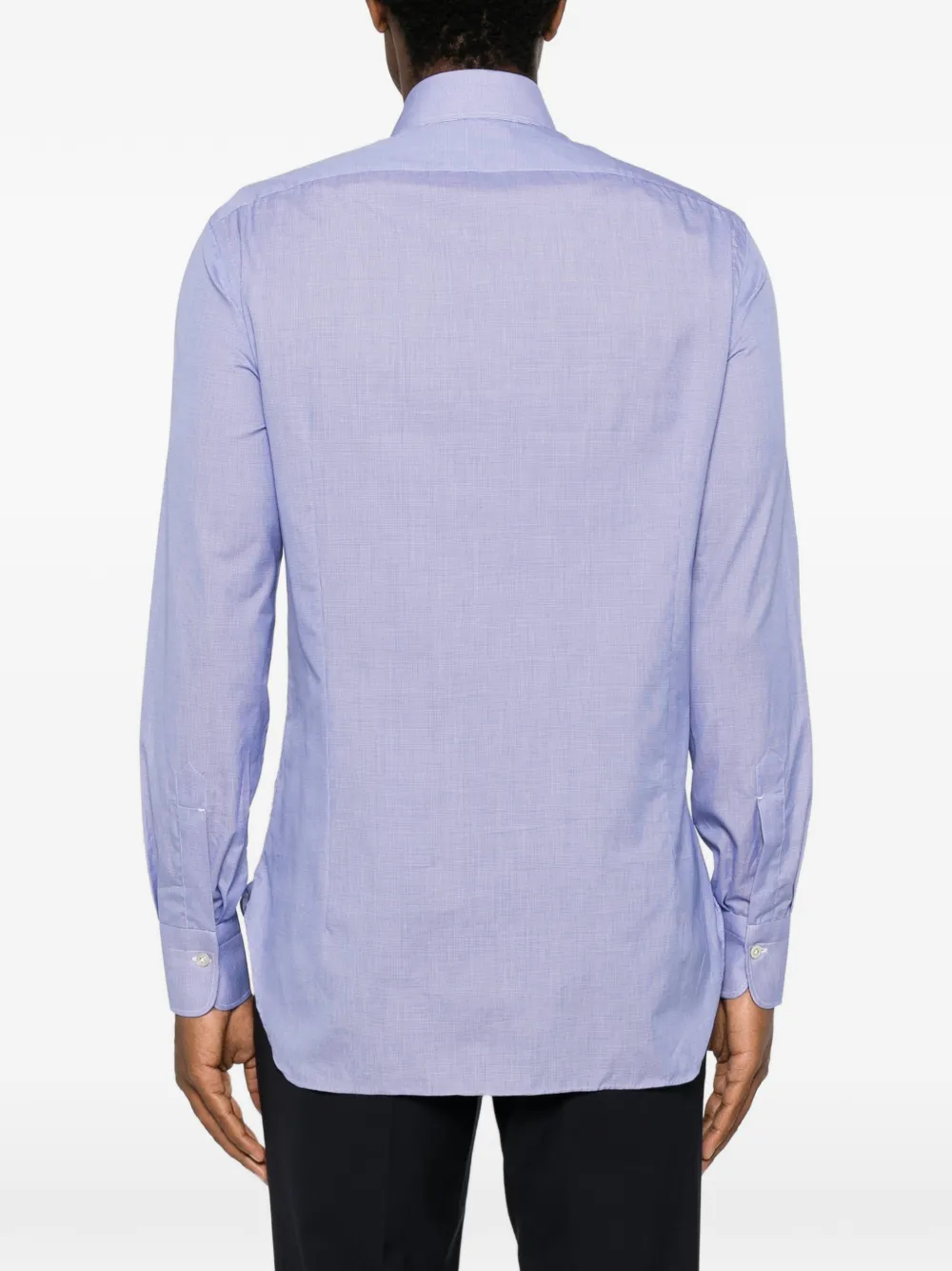Kiton Button-up overhemd Blauw