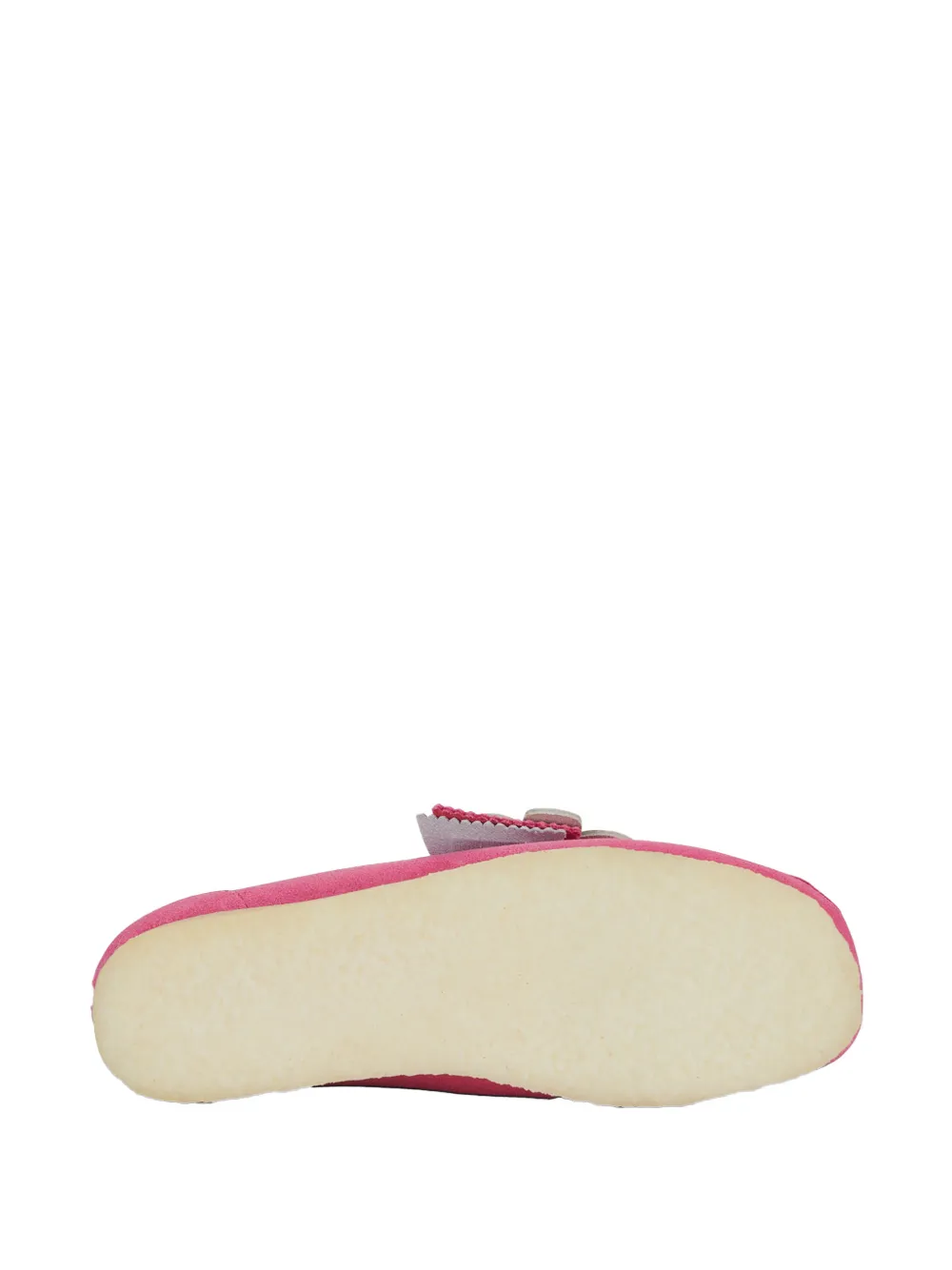 Clarks Wallabee suede loafers Roze