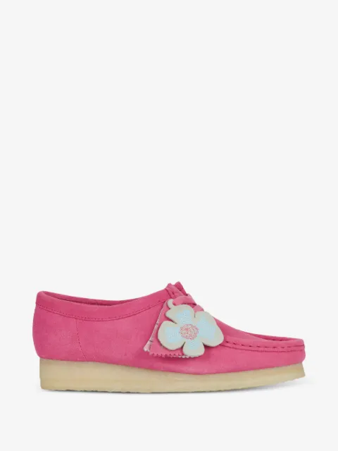 Clarks Wallabee suede loafers