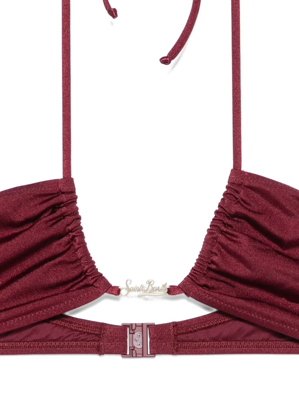 MC2 Saint Barth Bikini met halternek Rood