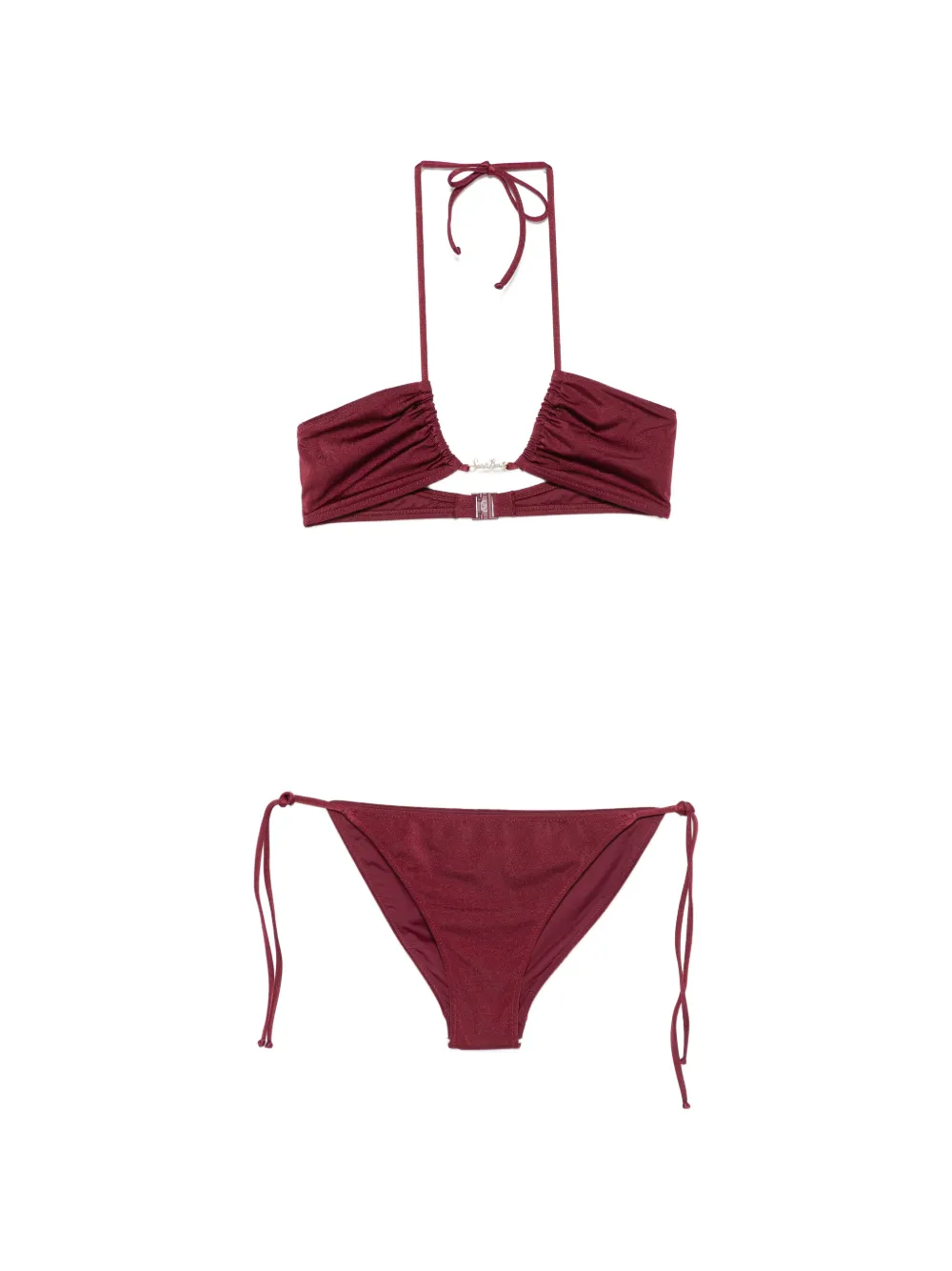 MC2 Saint Barth Bikini met halternek Rood