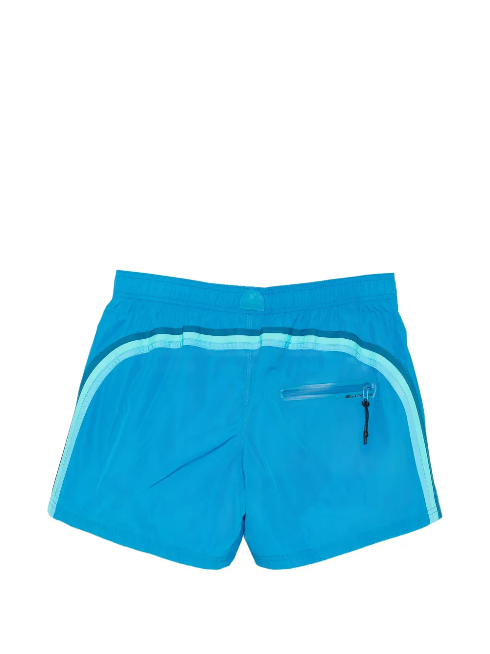Sundek Zwembroek met logopatch Blauw