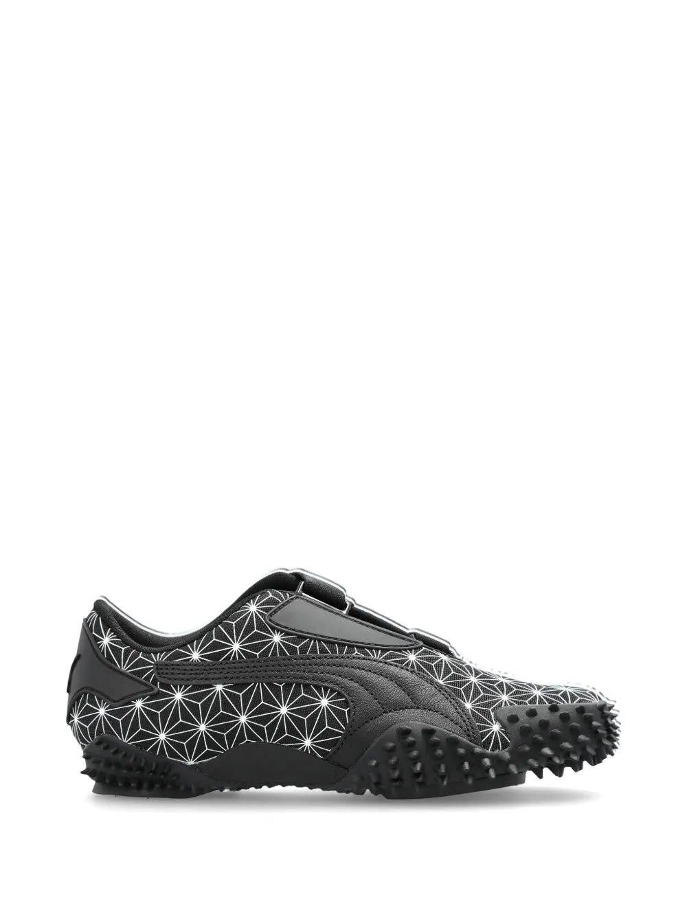 PUMA Mostro Sashiko geometric-print touch-strap sneakers - Nero