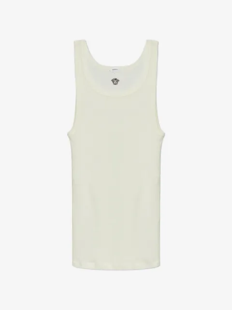 Versace Medusa-logo wool tank top