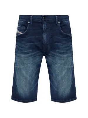 Diesel ダメージ デニムショートパンツ | グレー | FARFETCH JP
