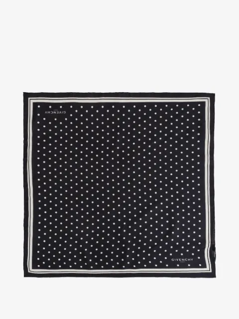 Givenchy وشاح مزيج حرير منقط