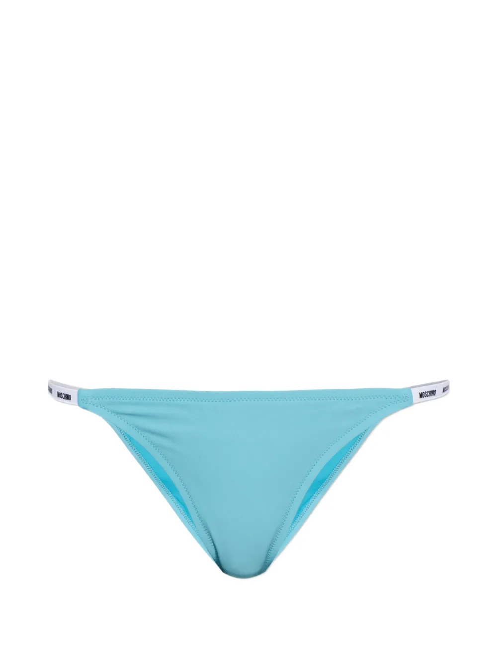 Moschino logo-detail bikini bottoms - Blu