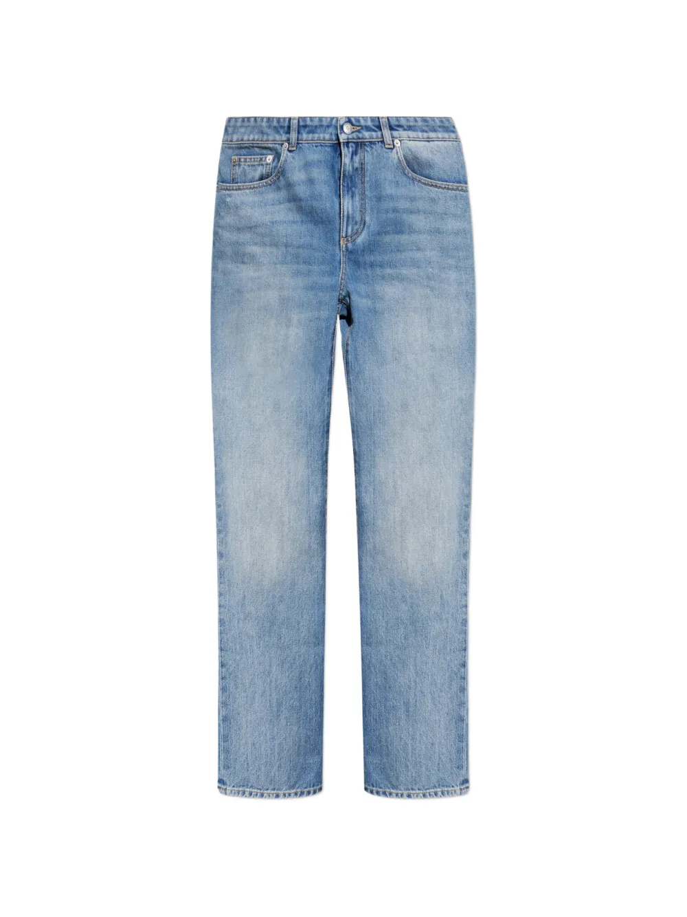 Alexander McQueen zip-detail jeans - Blu