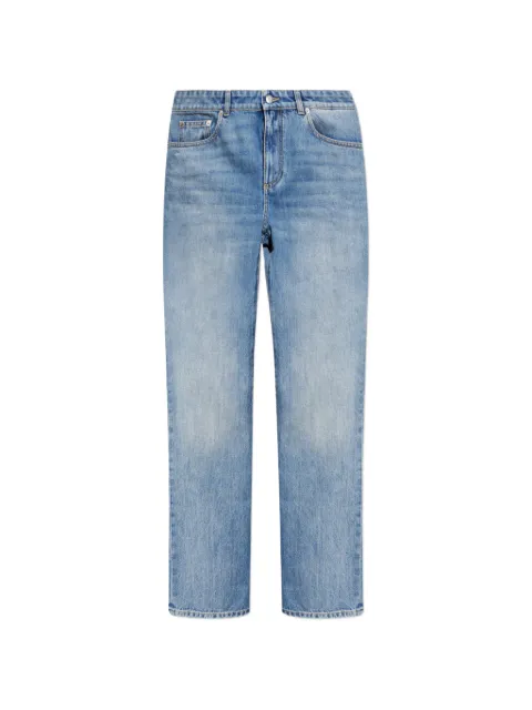 Alexander McQueen zip-detail jeans