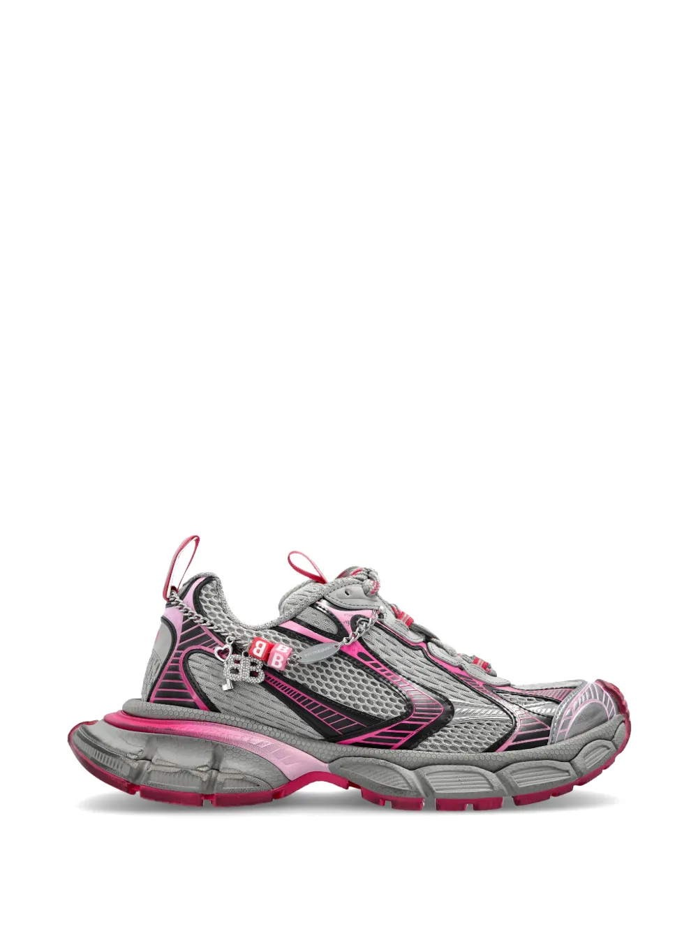 Balenciaga 3XL verfraaide sneakers Grijs