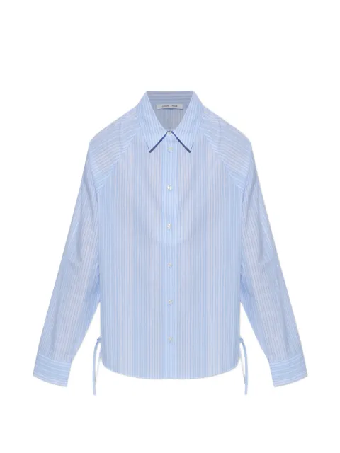 SAMSOE SAMSOE Sarita striped drawstring-hem shirt