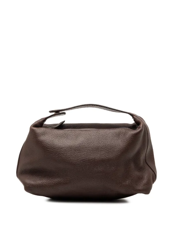 Bottega Veneta Pre-Owned 2000-2007 レザー ハンドバッグ | ブラウン 