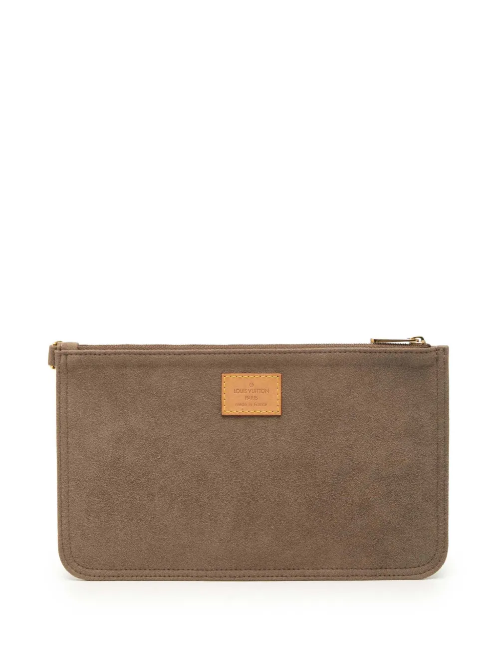 Louis Vuitton Pre-Owned 2000-2025 Suede Aurelia GM pouch - Marrone