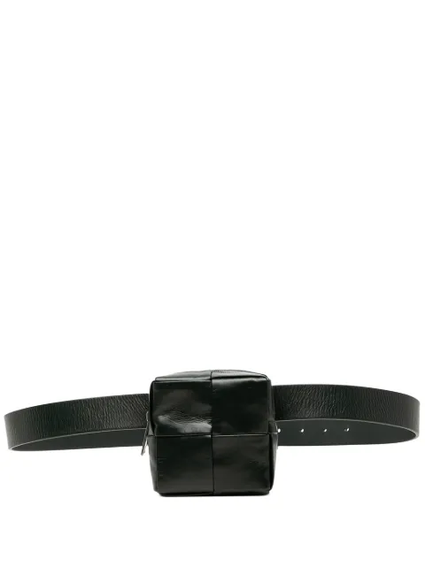 Bottega Veneta Pre-Owned 2012-2026 Paper Calfskin Intrecciato Cassette belt bag