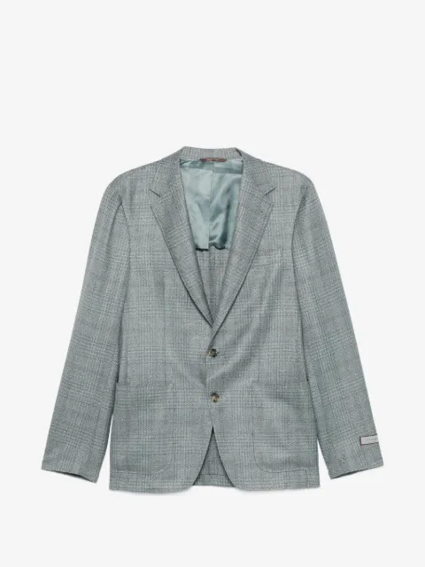 Canali check-pattern blazer