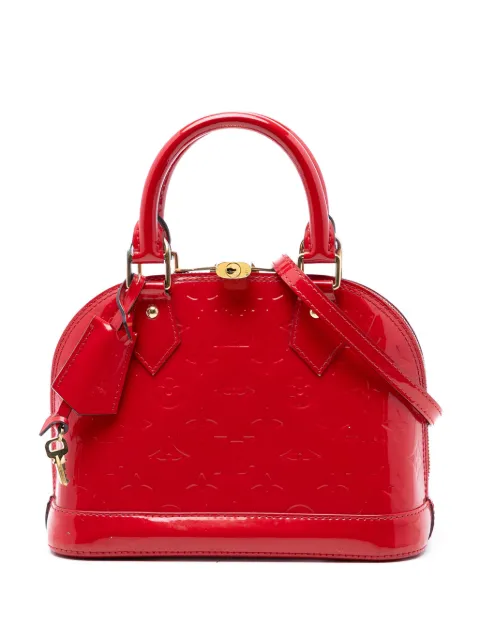 Louis Vuitton Pre-Owned 2014 Monogram Vernis Alma BB satchel