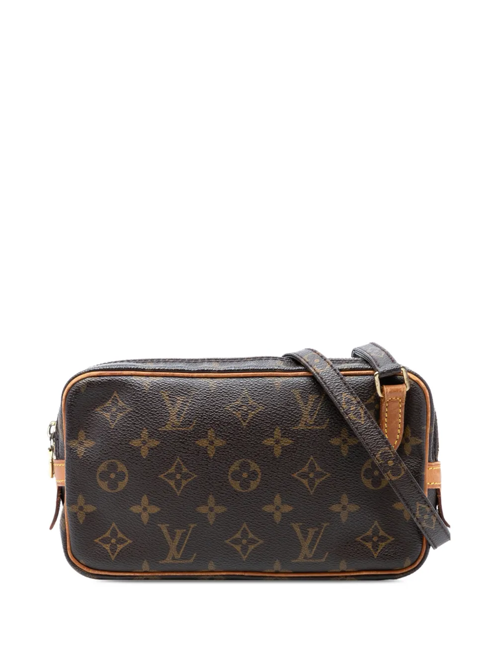 Louis Vuitton Pre-Owned 2002 Monogram Pochette Marly Bandouliere crossbody bag - Marrone