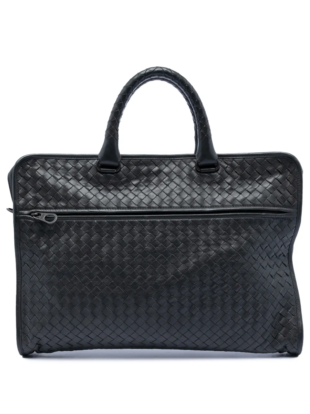 Bottega Veneta Pre-Owned 2012-2025 Nappa Intrecciato Briefcase business bag - Nero