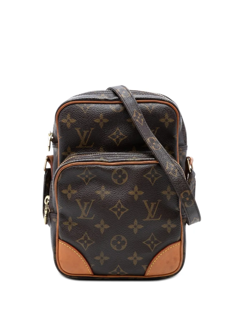 Louis Vuitton Pre-Owned 2002 Monogram Amazone crossbody bag - Marrone
