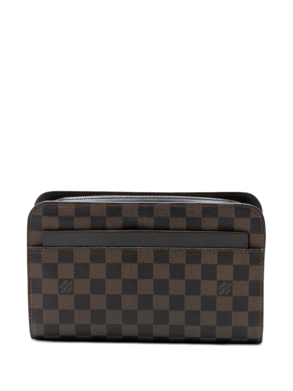 Louis Vuitton Pre-Owned 2009 Damier Ebene Saint Louis Pochette clutch bag - Marrone