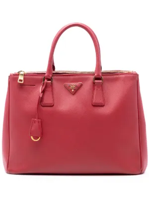 Prada Pre-Owned 2010-2026 ミニ サフィアーノ ルクス ガレリア ダブル