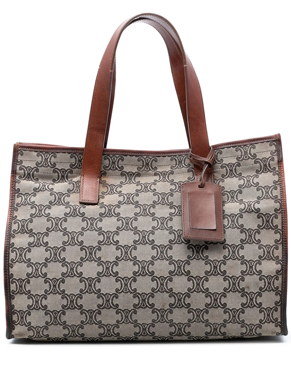 Celine Pre-Owned 2010 Macadam Canvas tote bag - Grau