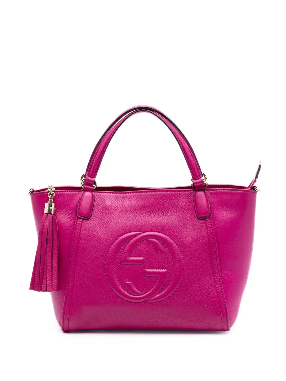 Gucci Pre-Owned 2016-2026 Small Calfskin Soho Cellarius satchel - Rosa