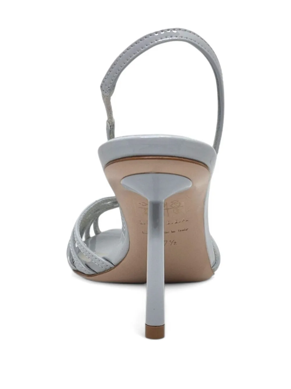 Le Silla Embrace slingback sandalen met gekooid bandje Grijs