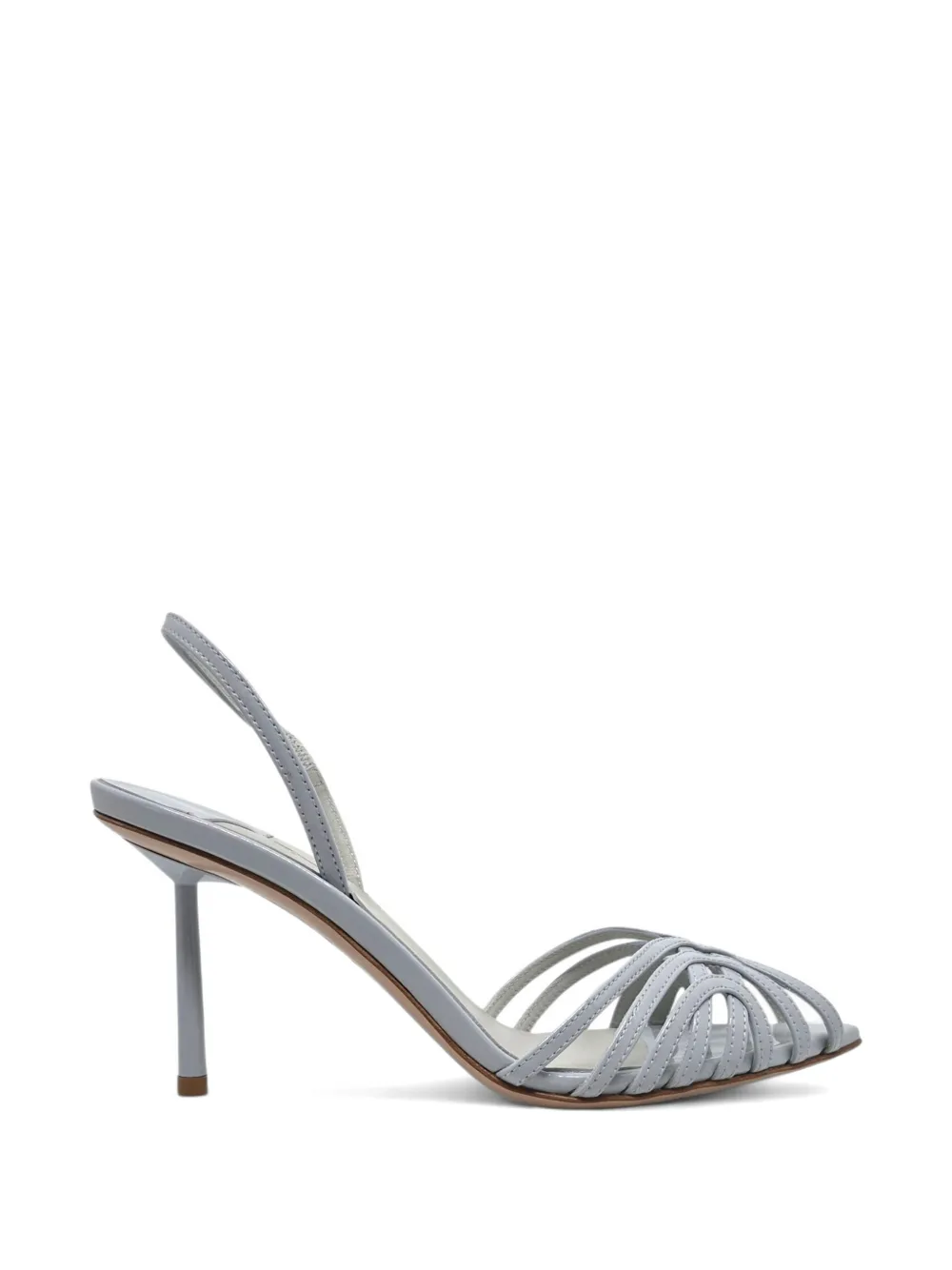 Le Silla Embrace slingback sandalen met gekooid bandje Grijs