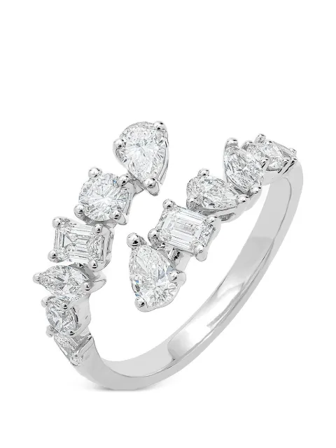 Azzaro diamond open ring