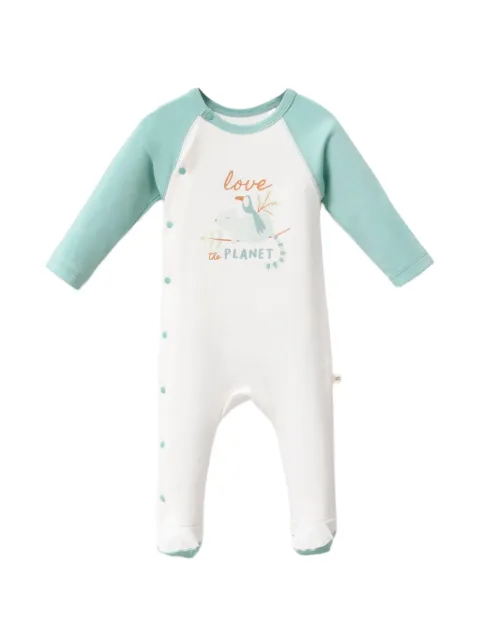 moi noi graphic-print babygrow set