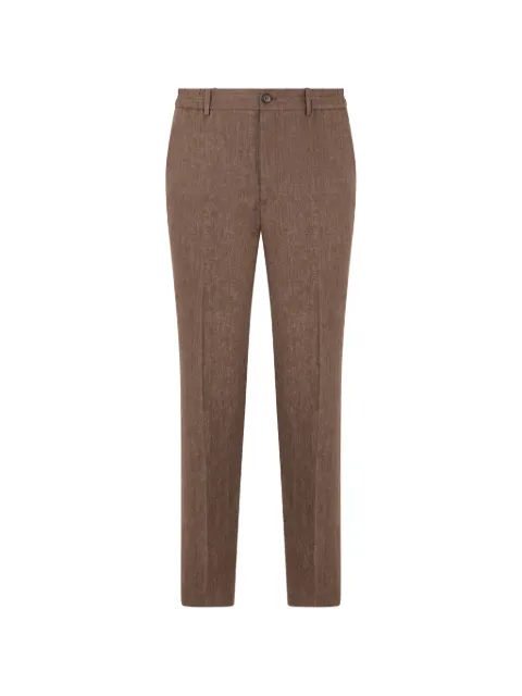 slowear elasticated-waistband tailored trousers