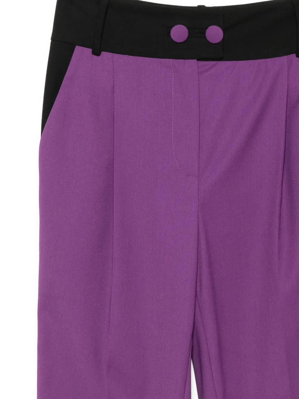 MITILIANE COUTURE Plooibroek Paars