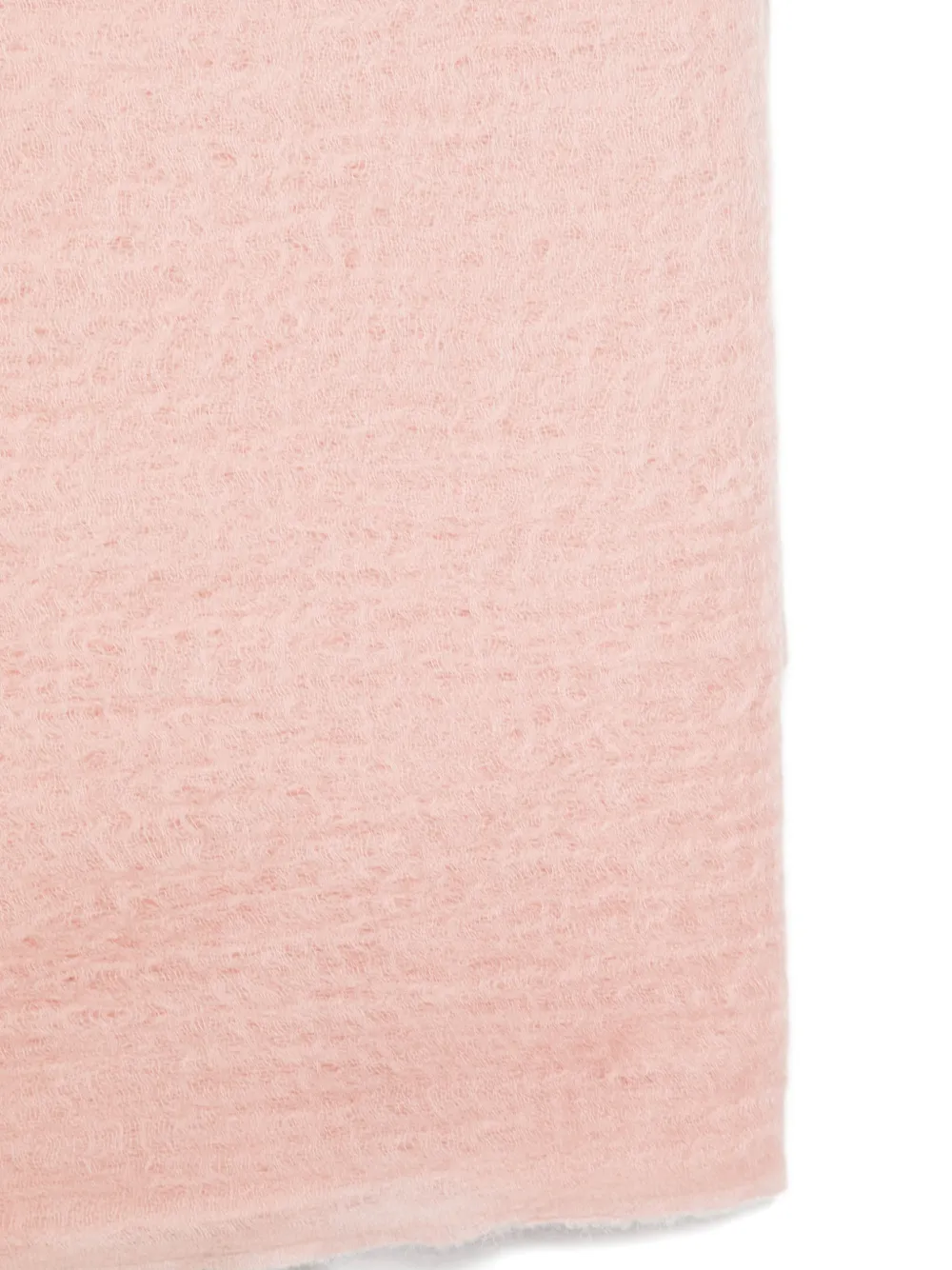 MOULETA Sjaal met gerafelde afwerking Roze