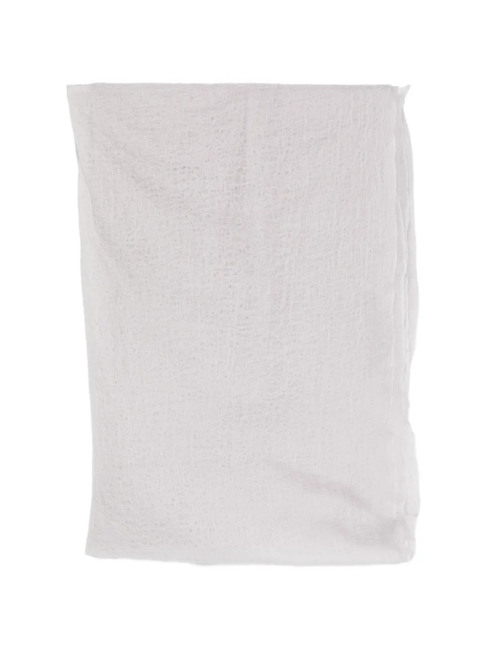 MOULETA frayed scarf - Grau