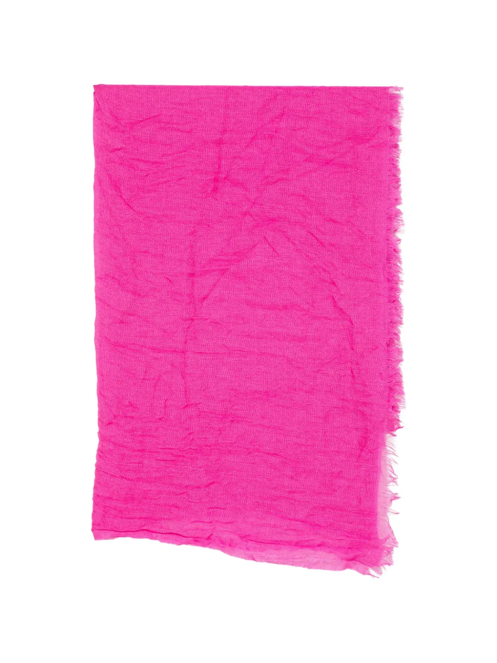 Botto Giuseppe frayed-edge scarf - Pink