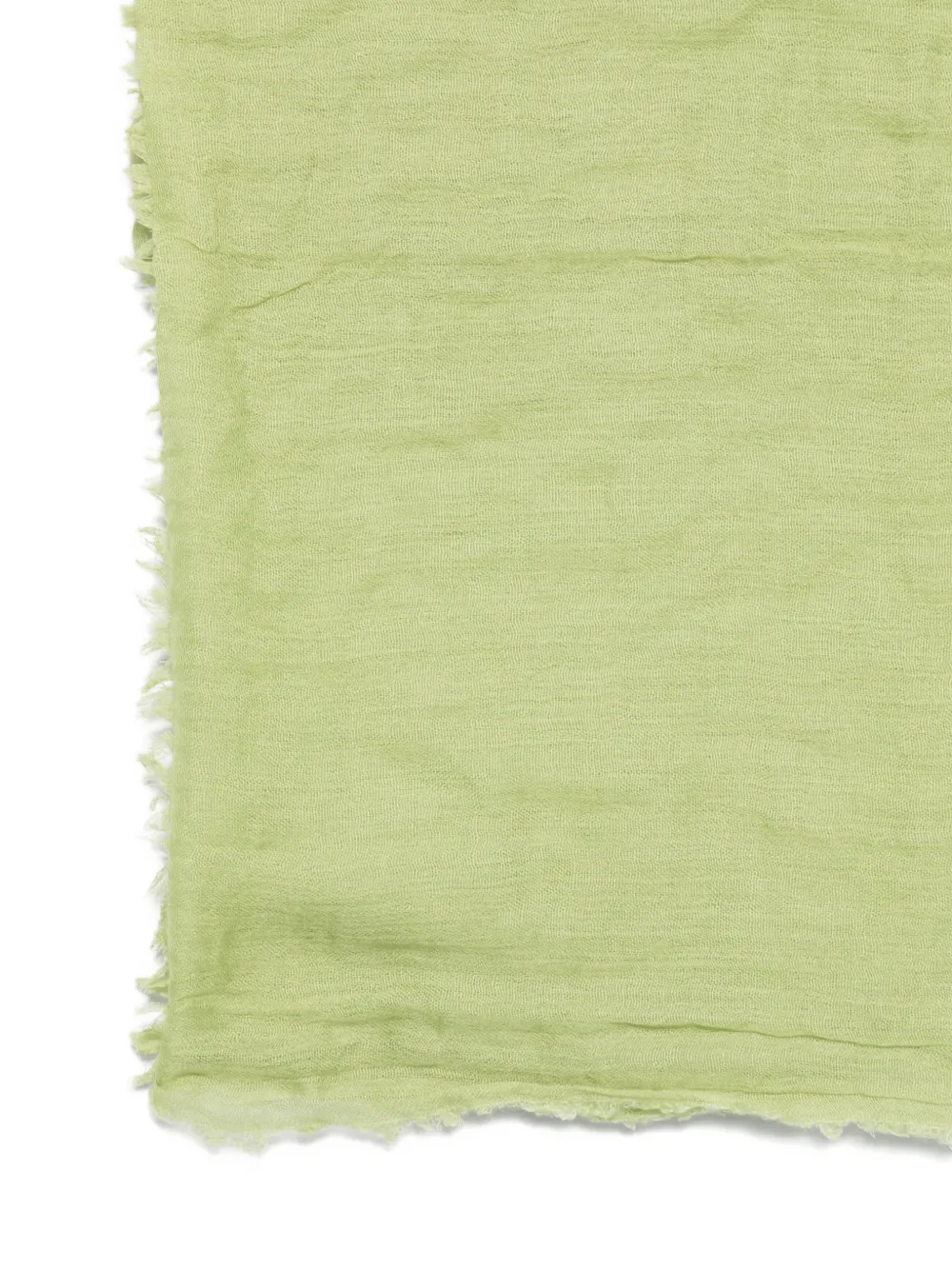  Botto Giuseppe Fular Con Bordes Deshilachados - Verde 