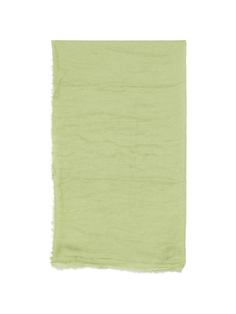 Botto Giuseppe frayed-edge scarf - Verde