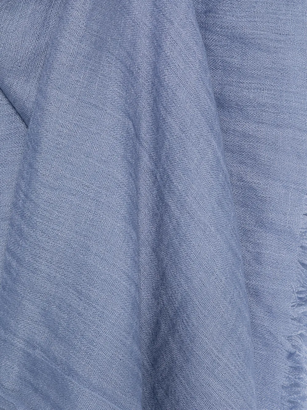  Botto Giuseppe Fular Con Bordes Deshilachados - Azul 