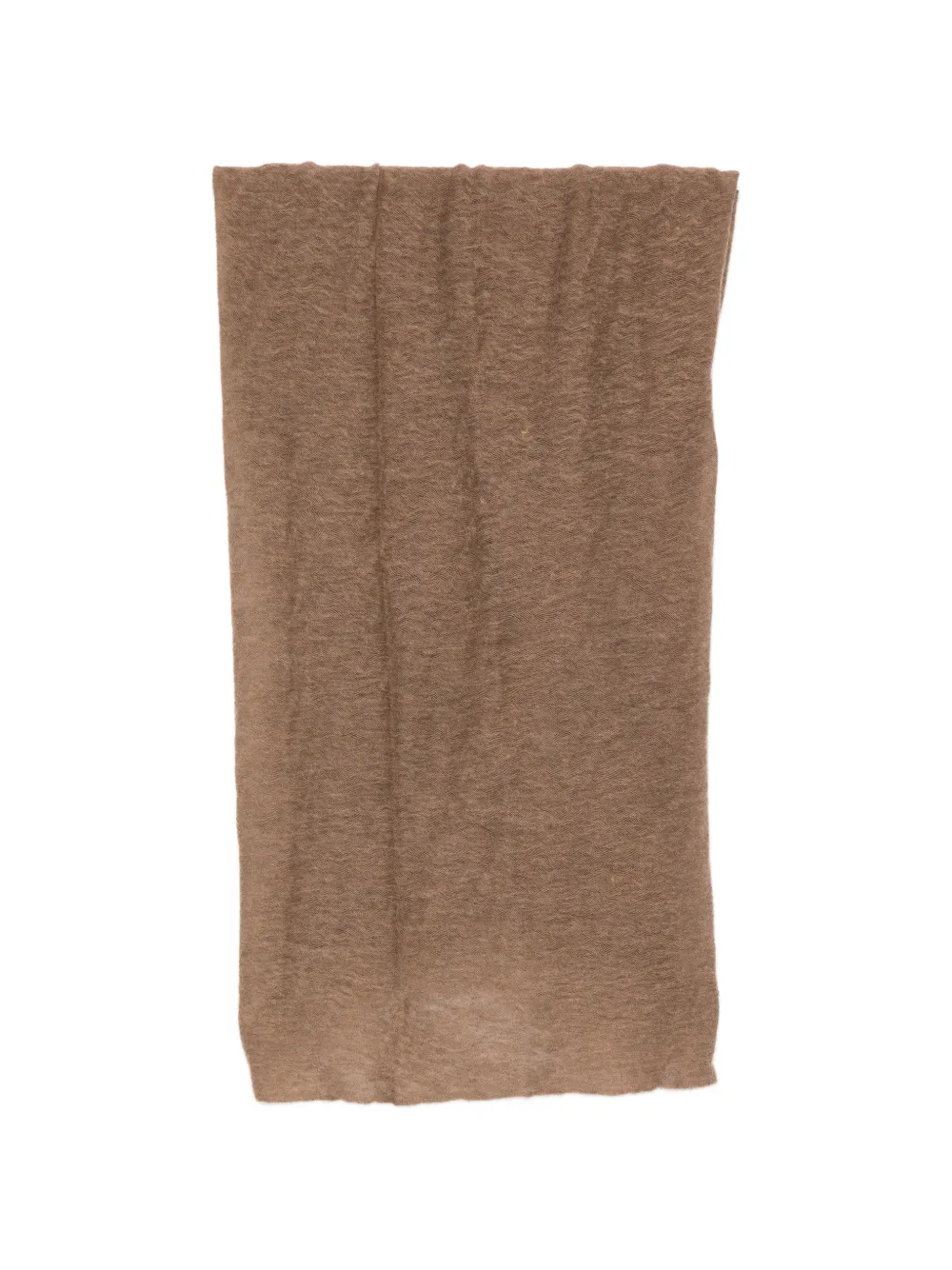 PIN1876 raw-edge scarf - Marrone