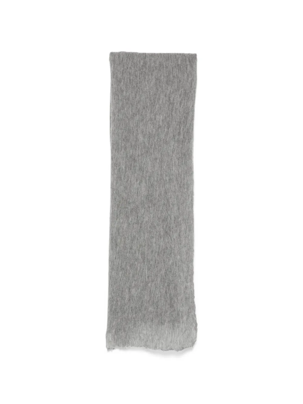 PIN1876 frayed-edge scarf - Grey