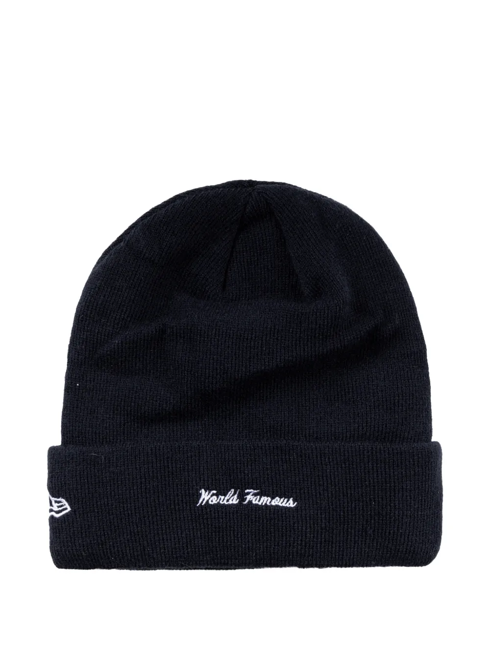 Supreme New Era logo-patch beanie - Blau